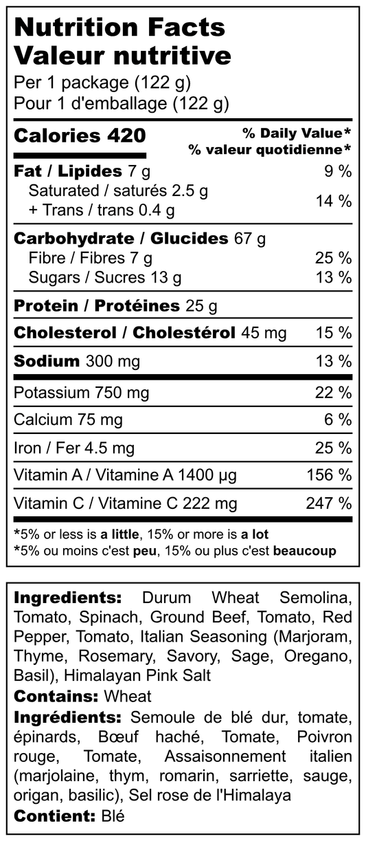 Beef Rotini Bolognese