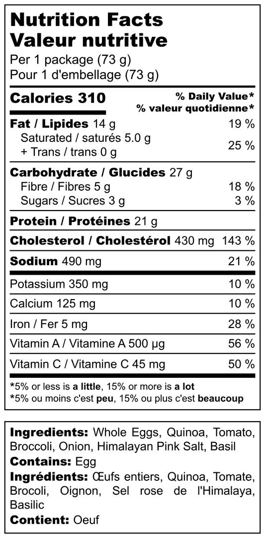 Broccoli Quinoa Scramble
