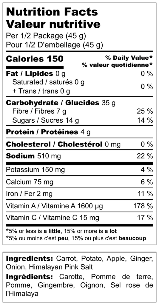 Ginger Carrot Apple Soup
