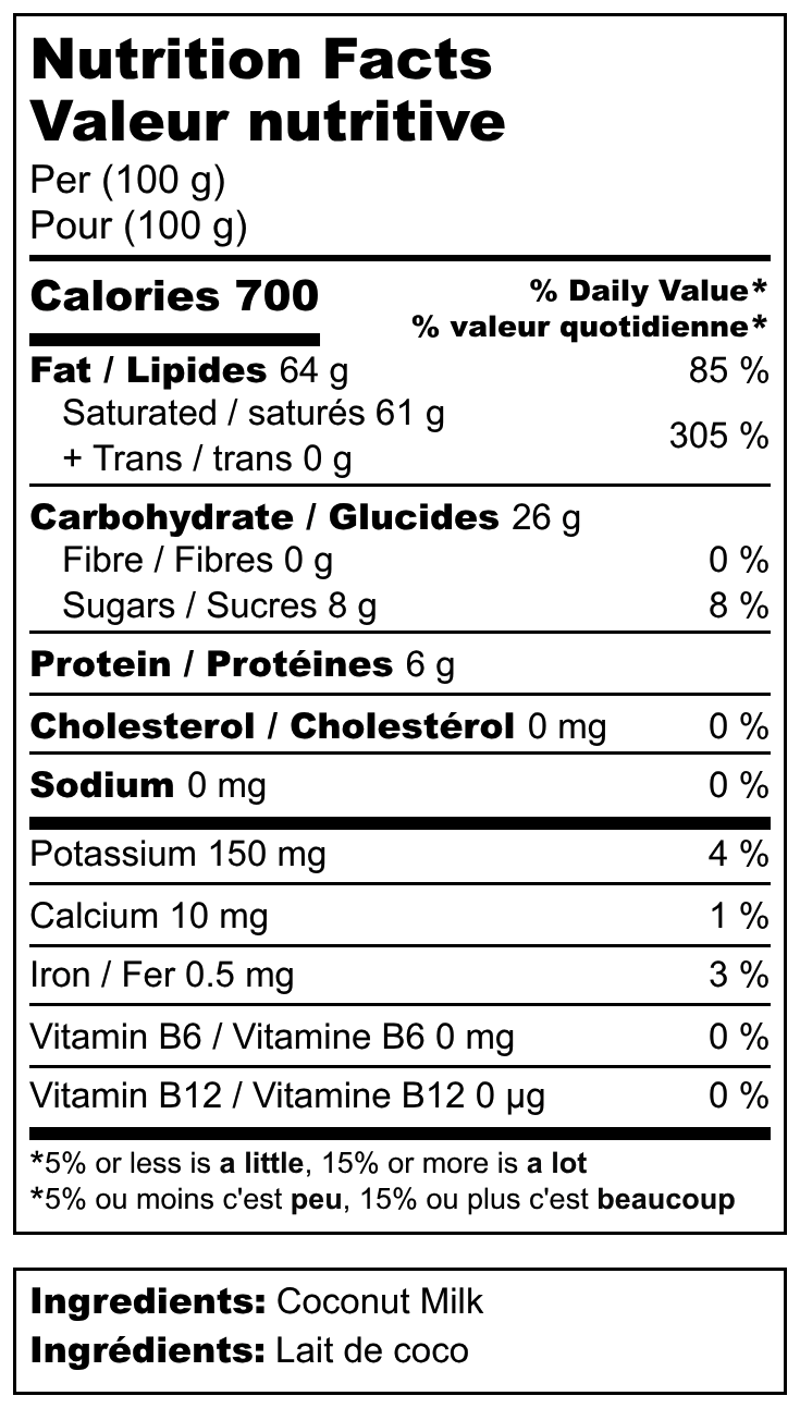 Organic Coconut Milk Powder