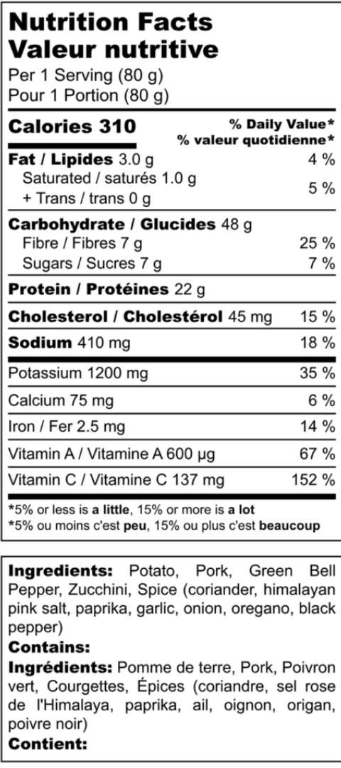 Vegetable Scramble with Hash browns