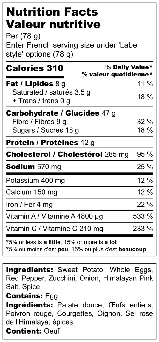 Vegetable Scramble with Sweet Potato