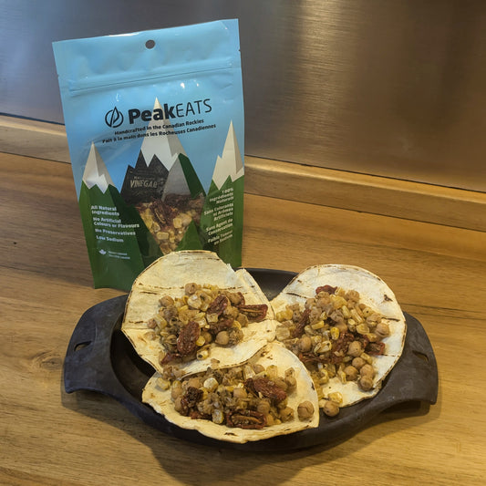 Basil Balsamic Chickpea and Corn Salad