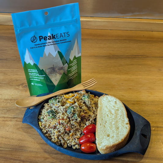 Broccoli Quinoa Scramble