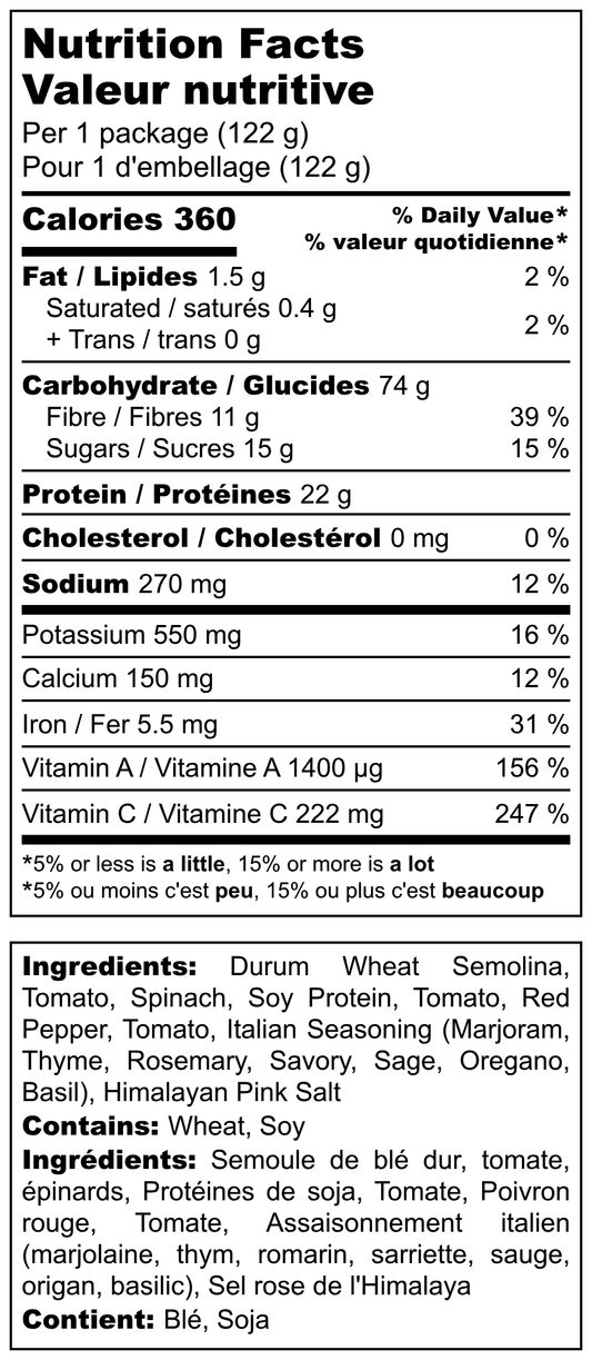 Cherry Tomato & Red Pepper Rotini