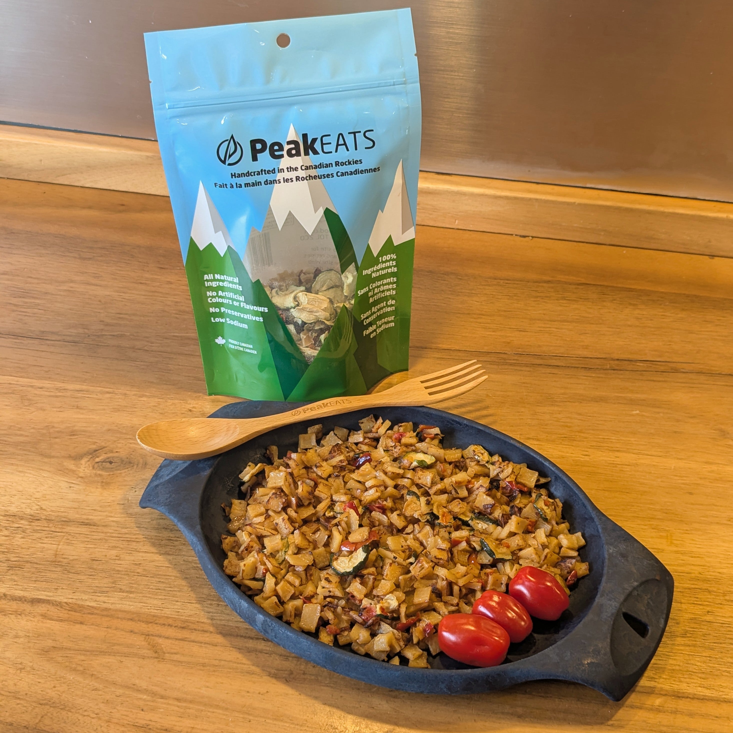 Garden Vegetable with Hash Browns – PeakEATS