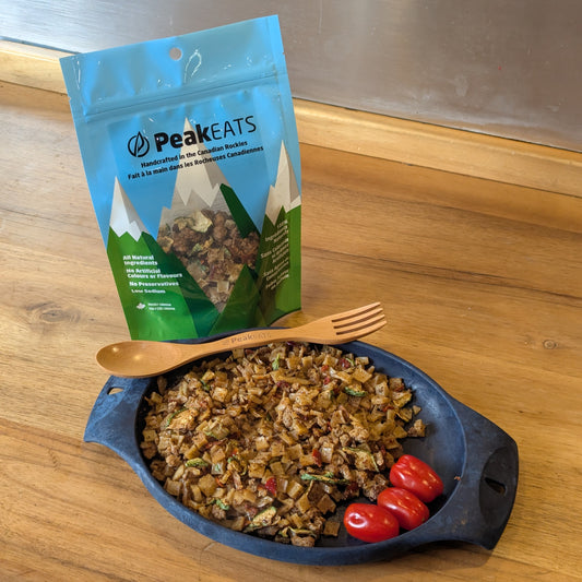 Breakfast Vegetables with Breakfast Sausage & Hashbrowns