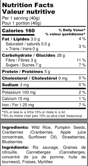 Wildrice Cereal - Bulk