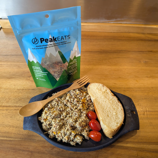 Tuscan Tomato Quinoa Scramble