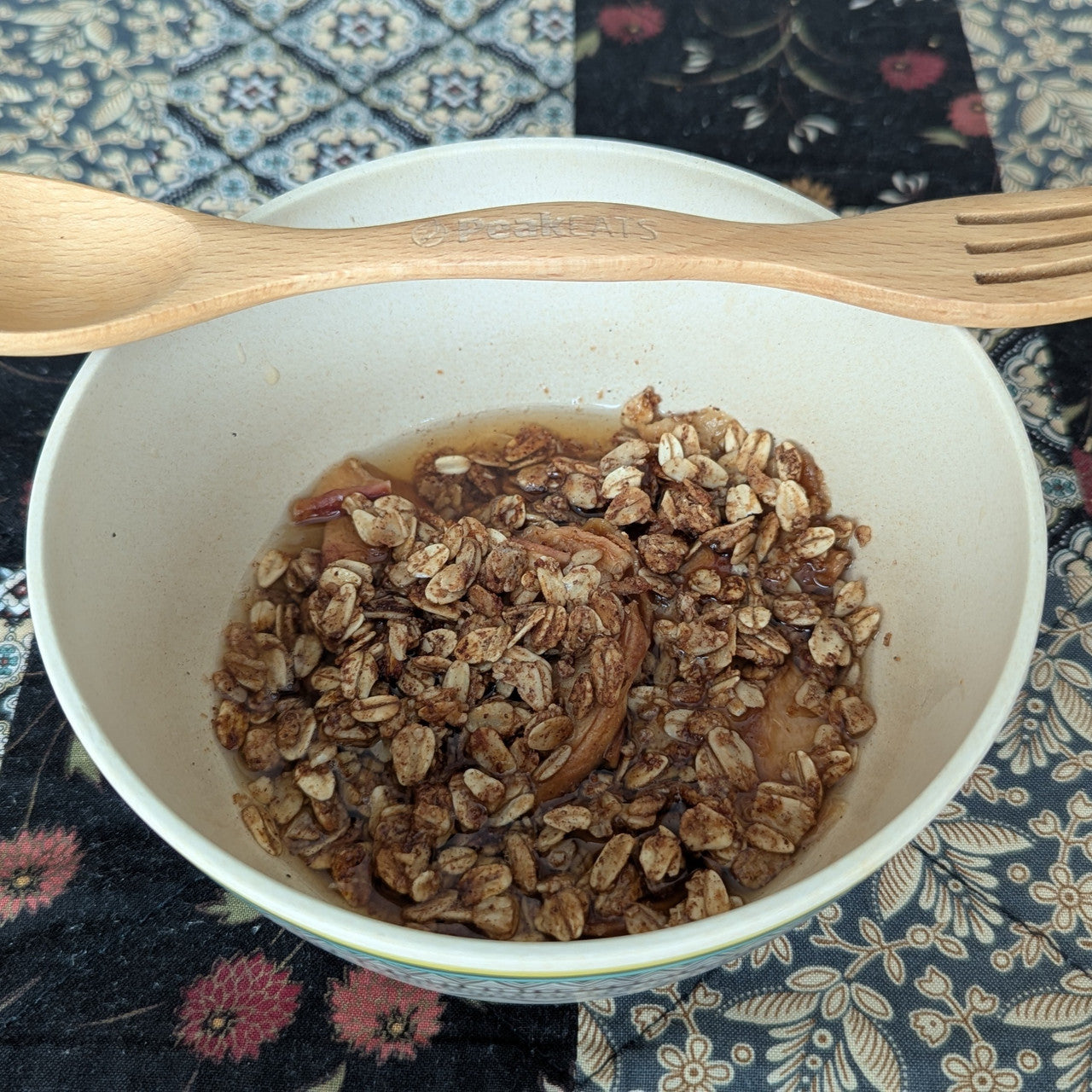 Peach Crumble